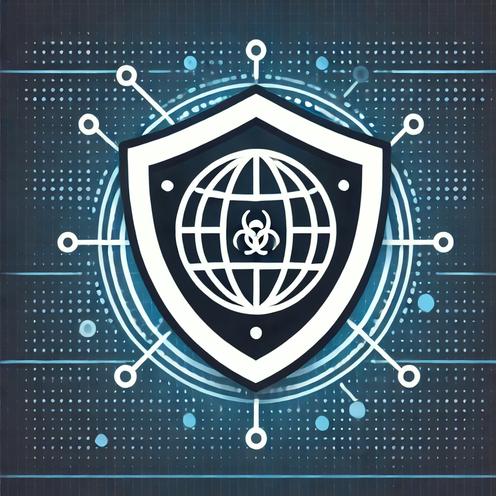 Icône d'un bouclier symbolisant un antivirus.